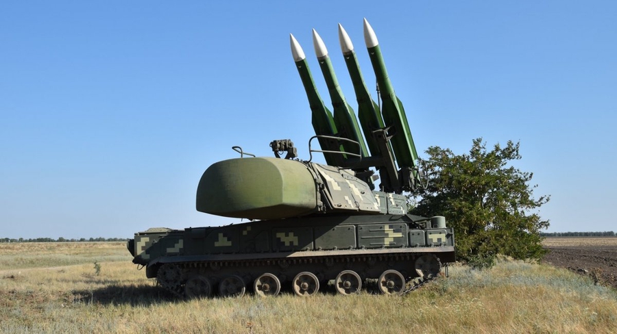 Ukrainian Buk-M1 air defence system