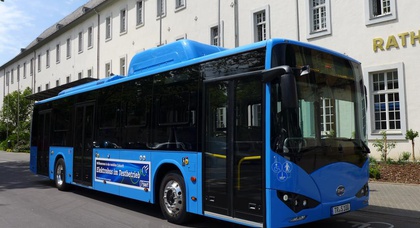 Электроавтобус BYD проходит испытания в Германии
