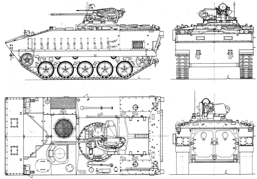 AMX-10P Infantry fighting vehicle