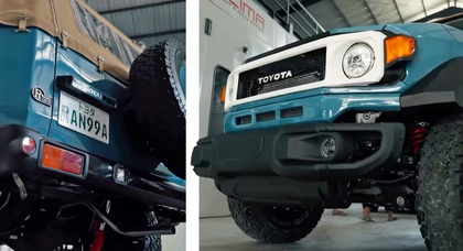 Індонезійські майстри перетворили бюджетний Hilux Rangga на вінтажний Land Cruiser FJ40