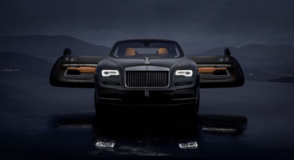 Потолок Rolls-Royce Wraith украсили «падающие звезды»