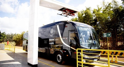 Volkswagen Truck & Bus has started testing an electric bus with ultra-fast battery charging