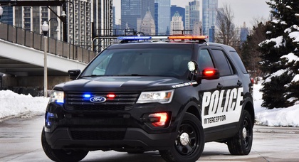 В Ford показали обновленный кроссовер для полиции (видео)