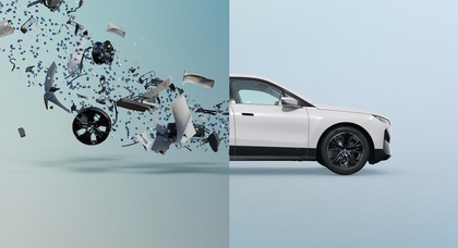 Le groupe BMW va développer des voitures composées à 50 % de matériaux recyclés