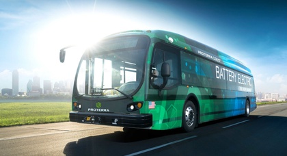 Электроавтобус Proterra Catalyst E2 установил новый мировой рекорд