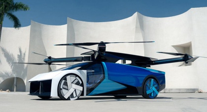 Xpeng unveils van with built-in drone and sports car with quadcopter functionality