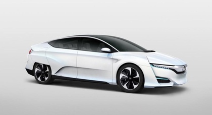 Honda начнет производство нового водородного автомобиля в 2016 году