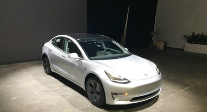 Первый подержанный Tesla Model 3 выставили на продажу