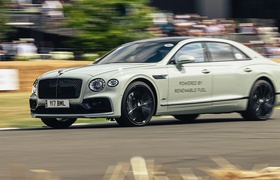 Bentley réussit 32 courses de côte à Goodwood en utilisant du biocarburant renouvelable