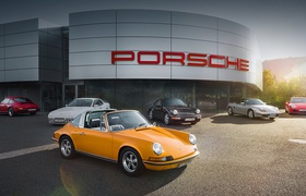 Porsche открывает автосалоны классических моделей