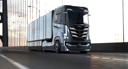 Фирма Nikola Motor создала водородно-электрический грузовик для Европы