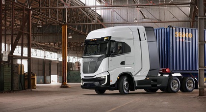 Nikola's hydrogen fuel cell electric truck now officially launched