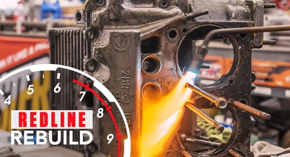 Переборка двигателя Volkswagen Beetle в шестиминутном видеоролике