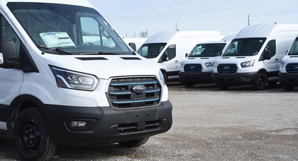 Ford E-Transit Emerges as America's Top-Selling Electric Van