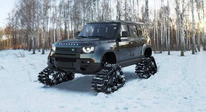 Transformez votre Land Rover Defender en char d'assaut avec le nouveau kit de Defender Mods