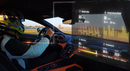 L'entraîneur de conduite numérique de Lamborghini utilise la biométrie pour améliorer les performances
