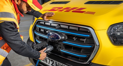 Ford to provide 2,000 E-Transit electric vans to DHL