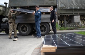 Ілон Маск передав Україні системи зберігання енергії Tesla Powerwall