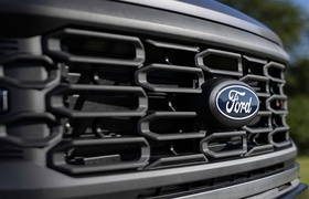 2024 Ford F-150 pickup truck receives updated Blue Oval emblem