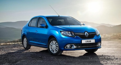 Renault Logan популярная модель в Украине в 2015 году!