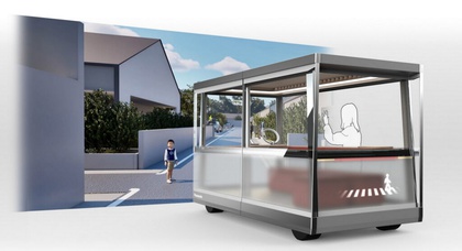 Panasonic's Mobile Living Room combines autonomous technology with the comfort and entertainment