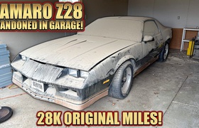 1983 Chevrolet Camaro Z28 with 28K Original Miles Gets Its First Wash in 12 Years for a Stylish Cruise