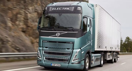 Volvo FH Electric виграв європейський конкурс "Вантажівка року 2024"