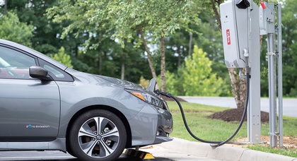 Dank des bidirektionalen Ladegeräts können Sie Ihr Zuhause jetzt mit einem Nissan Leaf mit Strom versorgen