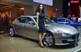 В Киеве покажут новый Mаserati Quattroporte (видео)