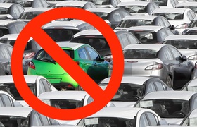 Опубликован проект запрета ввоза в Украину автомобилей с ДВС
