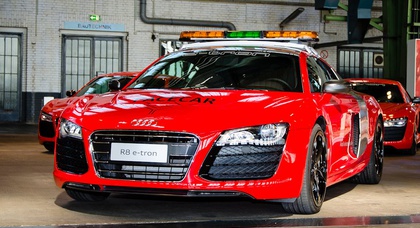 Audi нашла силы для выпуска суперкара на батарейках 