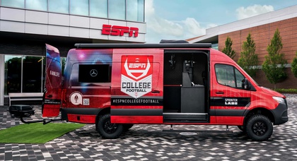 Mercedes-Benz USA kooperiert mit ESPN für mobiles Podcast-Studio im Sprinter-Van