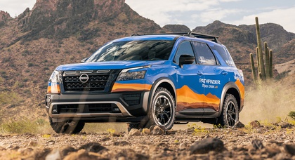 Nissan Pathfinder Rock Creek features off-road-tuned suspension and other enhancements for Rebelle Rally