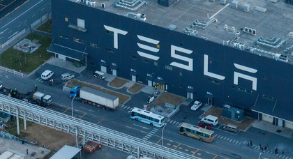 Tesla paused production at its Shanghai factory until January 1