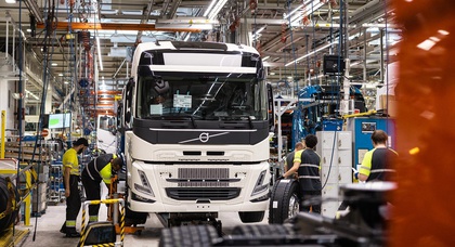 Volvo launches the series production of electric trucks at its factory in Ghent, Belgium