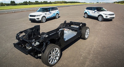 Land Rover показал электромобильные наработки для грядущих моделей