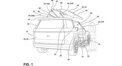 Ford Patent Reveals Gullwing SUV Door That Opens To One Side