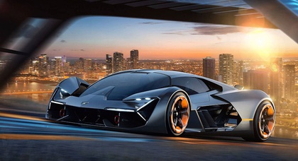 Lamborghini представила электрический спорткар с суперконденсаторами