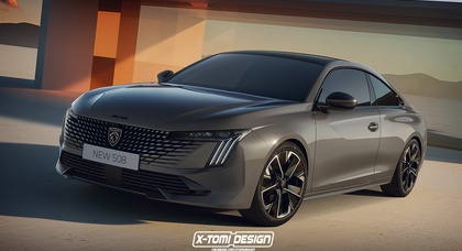X-Tomi Design Imagines Peugeot 508 Coupe as BMW 4 Series Rival, But It's Unlikely to Happen