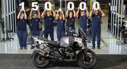 BMW випустила у Бразилії 150-тисячний мотоцикл