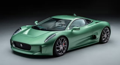 Callum Design побудувала Jaguar C-X75, на якому їздив лиходій у фільмі про Джемса Бонда