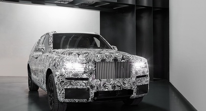 Rolls-Royce показал прототип внедорожника Cullinan