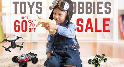 Распродажа радиоуправляемых игрушек на GearBest