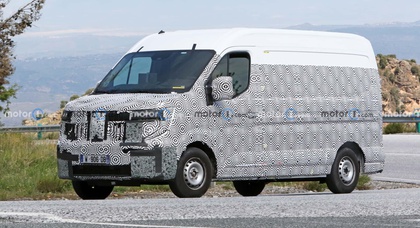 Renault Master Set to Make Electrifying Debut: New Spy Shots Unveil Progress and Potential for All-Electric Version