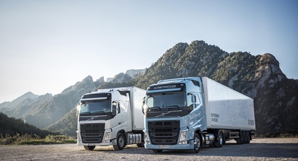 Volvo анонсировала грузовые автомобили, работающие на сжиженном природном газе и биогазе