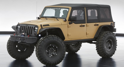 Jeep представил серию концептов на 37-дюймовых колёсах