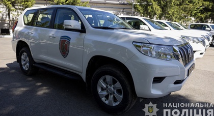 Вибухотехнічні підрозділи Нацполіції отримали від уряду Німеччини нові позашляховики Toyota