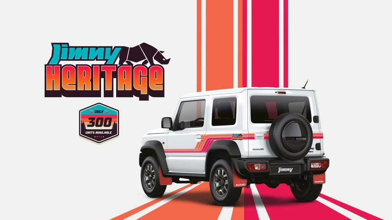 Le Suzuki Jimny Heritage Edition sera l'un des tout-terrains les plus rares  à ce jour – Autoua.net