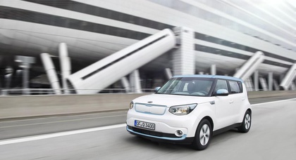Электромобиль Kia Soul EV станет участником выставки Plug-In Ukraine 2016