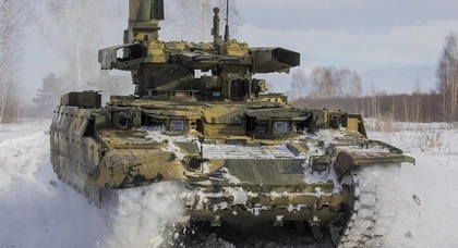 Die Streitkräfte der Ukraine zerstören ein modernes russisches Panzerfahrzeug BMPT „Terminator“ im Wert von 1,5 Millionen Dollar
